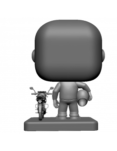 Figurine funko pop motard biker personnalisée 2