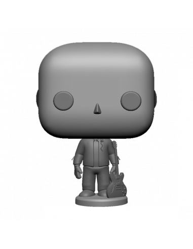 Figurine funko pop guitariste personnalisé