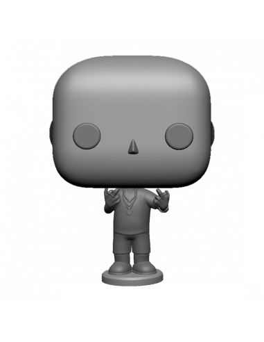 Figurine personnalisée funko pop homme rappeur