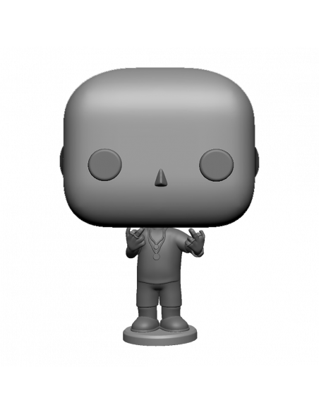 Figurine personnalisée funko pop homme rappeur Figurine personnalisée funko pop homme rappeur