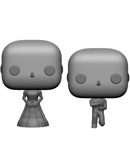 Figurine mariage funko pop personnalisé