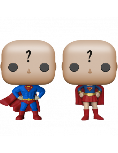 Figurines couple Superman Funko pop personnalisée