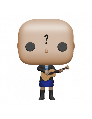 Figurine funko pop femme guitariste personnalisé