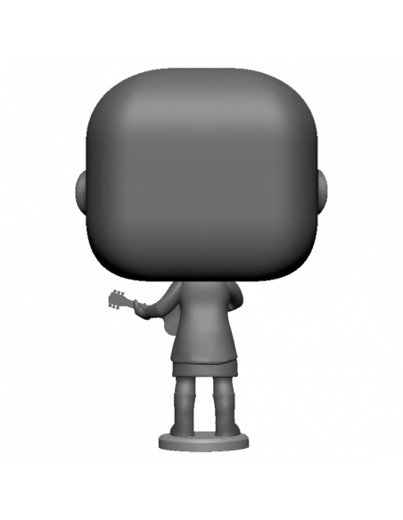 Figurine funko pop femme guitariste personnalisé Figurine funko pop femme guitariste personnalisé