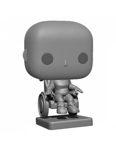 Figurine fauteuil roulant funko pop personnalisé