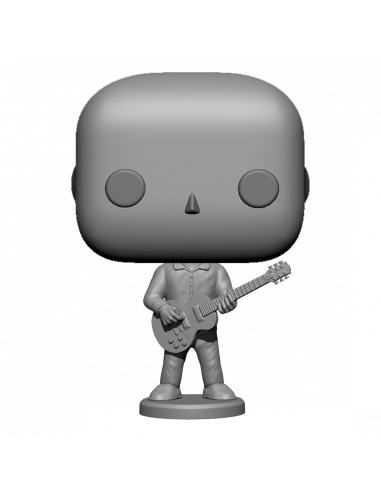 Figurine funko pop guitariste personnalisée