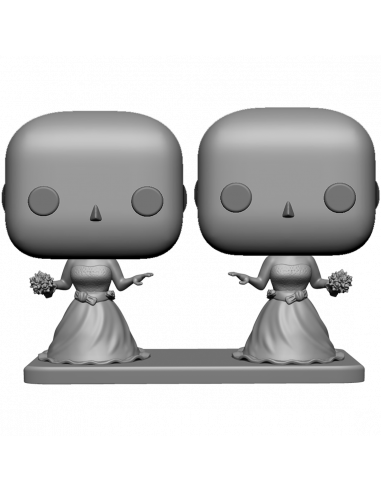 Figurines mariées funko pop personnalisées