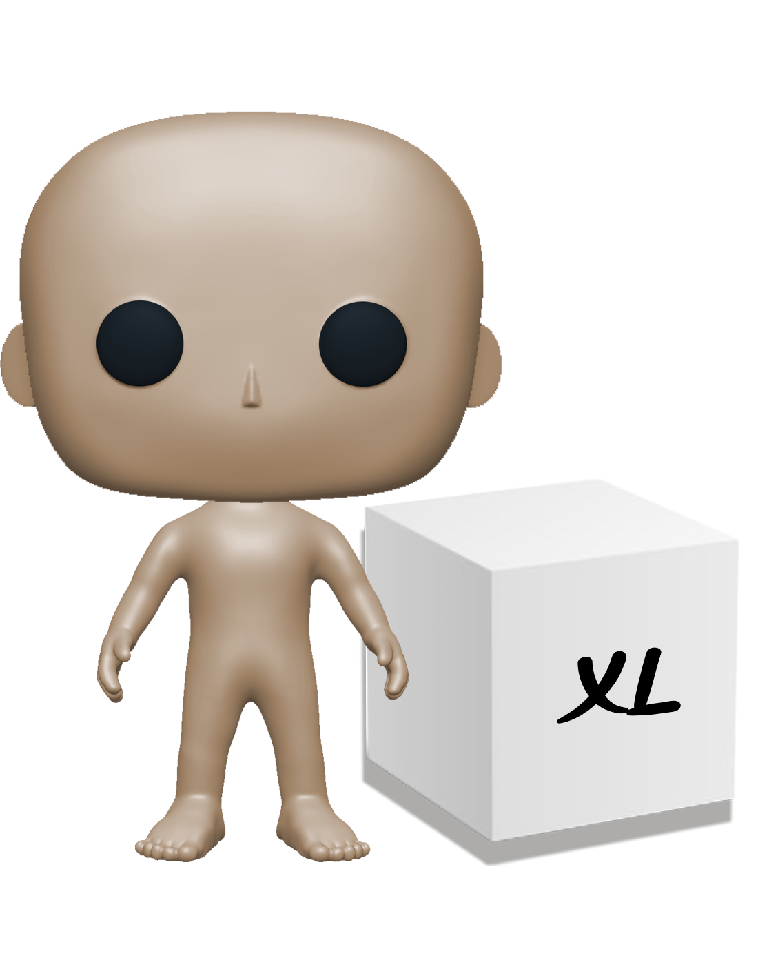 Figura POP - 1 persona - 100% personalizada + Accesorio talla XL