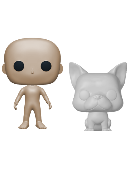 POP Figurine 1 person Full custom 1 Animal