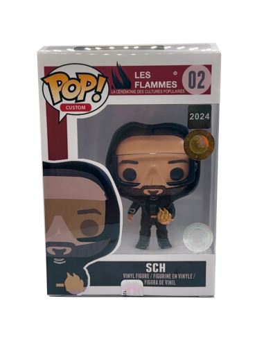 Figurine funko POP custom de SCH le rappeur Français