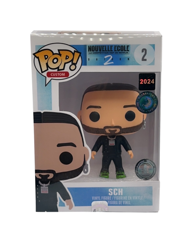 Figurine funko POP custom de SCH le rappeur Français