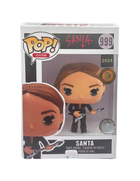 Custom funko POP of Santa
