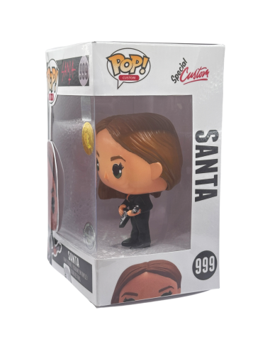 Figura funko pop custom de Santa