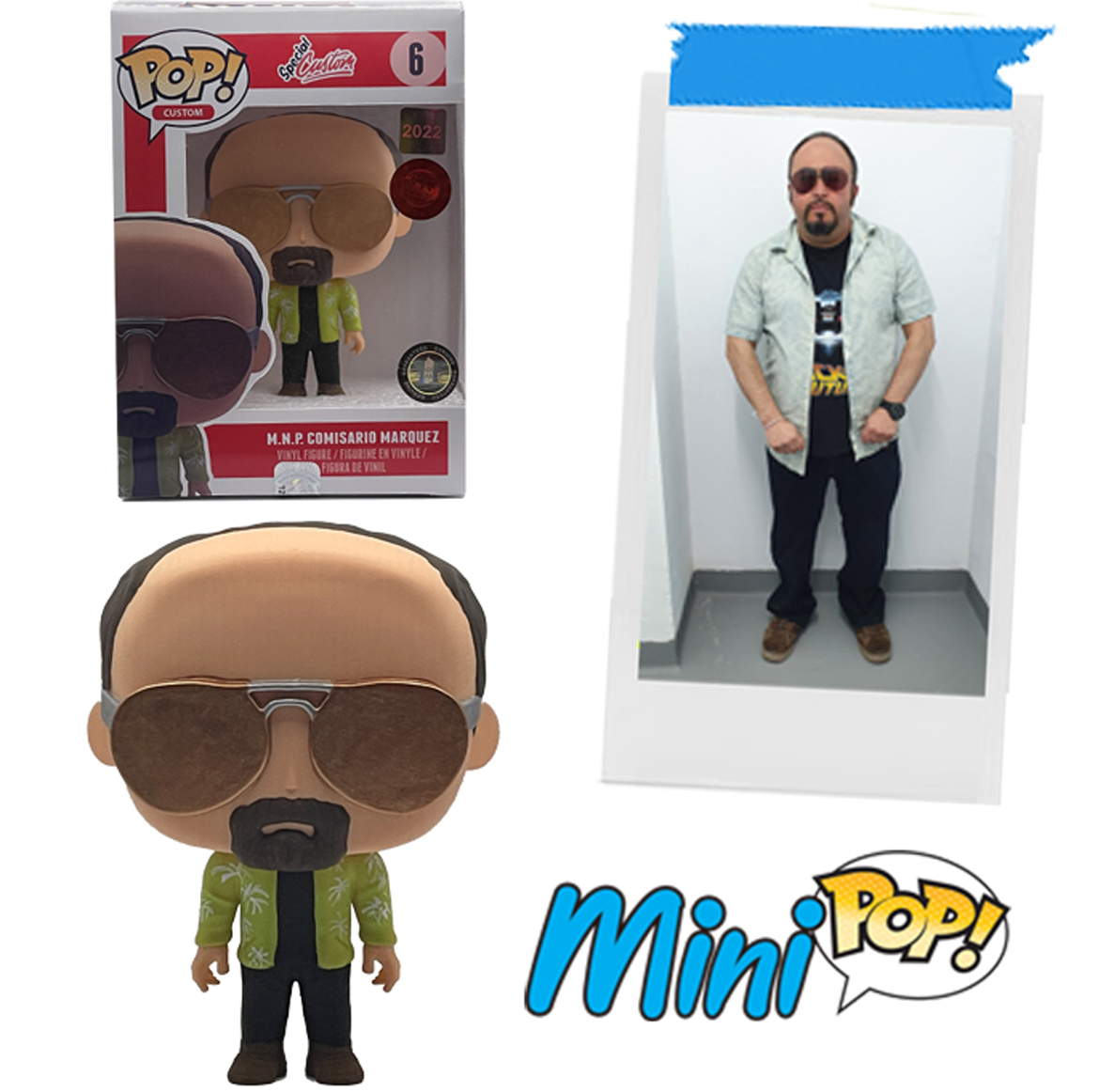 Mini-pop - Creador de figuras POP personalizado a partir de tus fotos